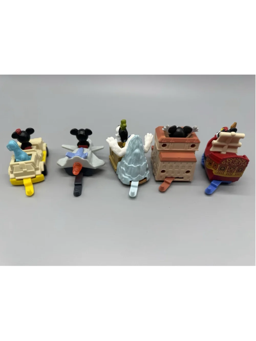 Set of 5 McDonald’s Walt Disney World 50th Mickey Runaway Railway Train lot 2020